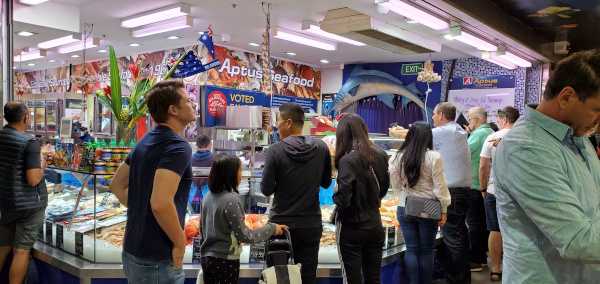 Aptus Seafood, South Melbourne Market